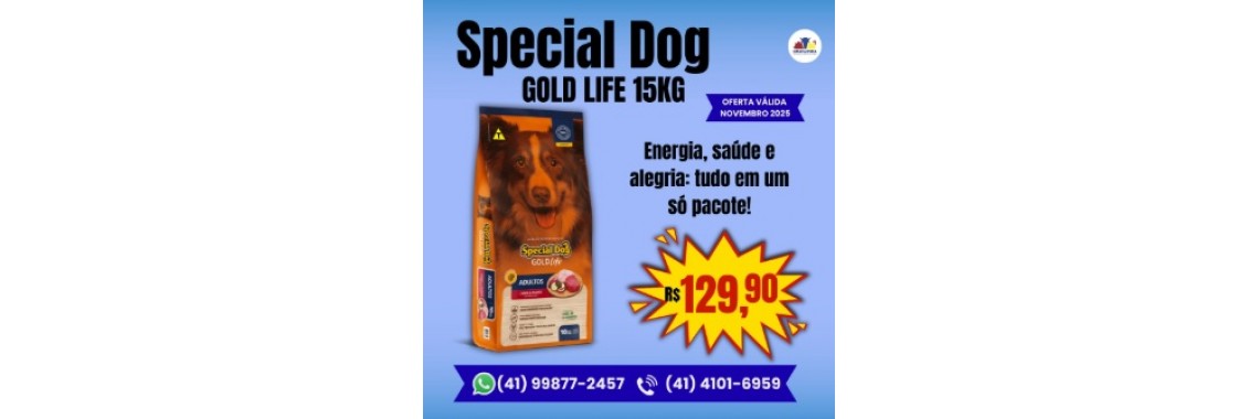 Special dog gold lofe