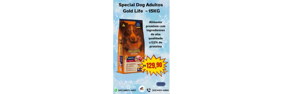 special dog gold life