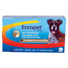 Medicamento Enropet 150 mg - 10 comprimidos