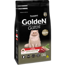 Ração Golden Gatos Adulto Carne 1kg