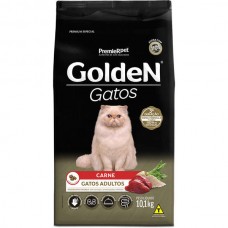 Ração Golden Gatos Adulto Carne 10.1kg