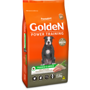 Ração Golden Power Training Cães Adultos Frango e Arroz 15Kg