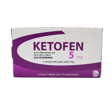 Medicamento Ketofen 5 mg - 10 comprimidos