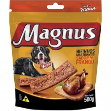 Petisco Magnus Bifinho Cães Adultos Frango - 500g