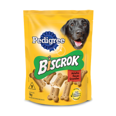 Biscoito Pedigree Biscrok Cães Raças Grandes 1kg