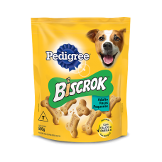 Biscoito Pedigree Biscrok Cães Raças Pequenas 500g
