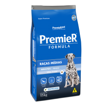 Ração Premier Cães Adultos Raças Médias 15Kg