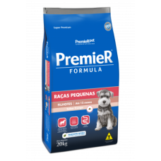 Ração Premier Cães Filhotes Raças Pequenas 20Kg