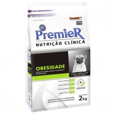 Ração Premier Nutrição Clínica Obesidade Cães Adultos RP 2Kg