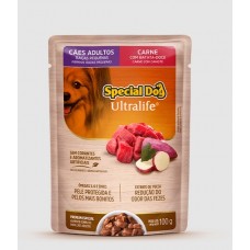 Alimento Úmido Sachê Special Dog Adult Raças Pequenas Carne - 100g