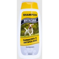 Shampoo Matacura Antipulgas e Sarnicida 200ml